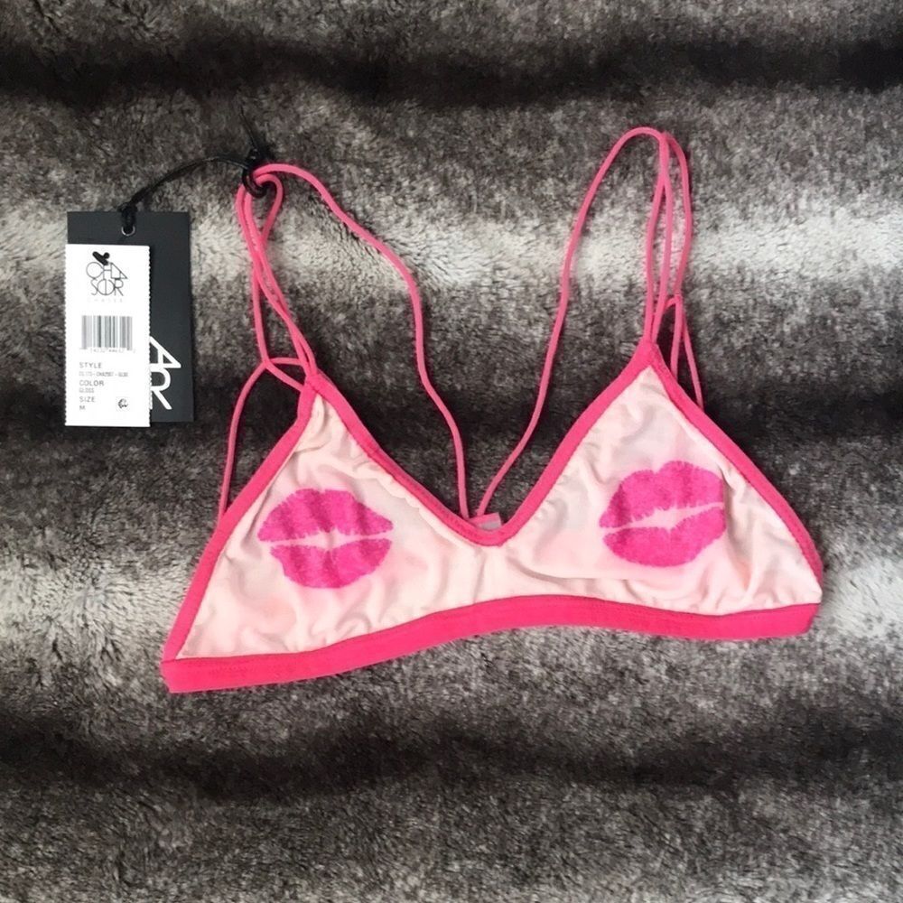 Chaser Verbiage Kisses Bralette